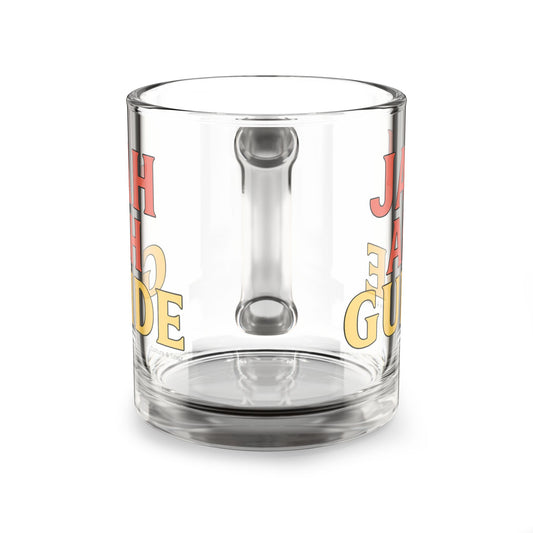 Jah Ah Guide Glass Mug - 10oz. (Letterwork Edition)