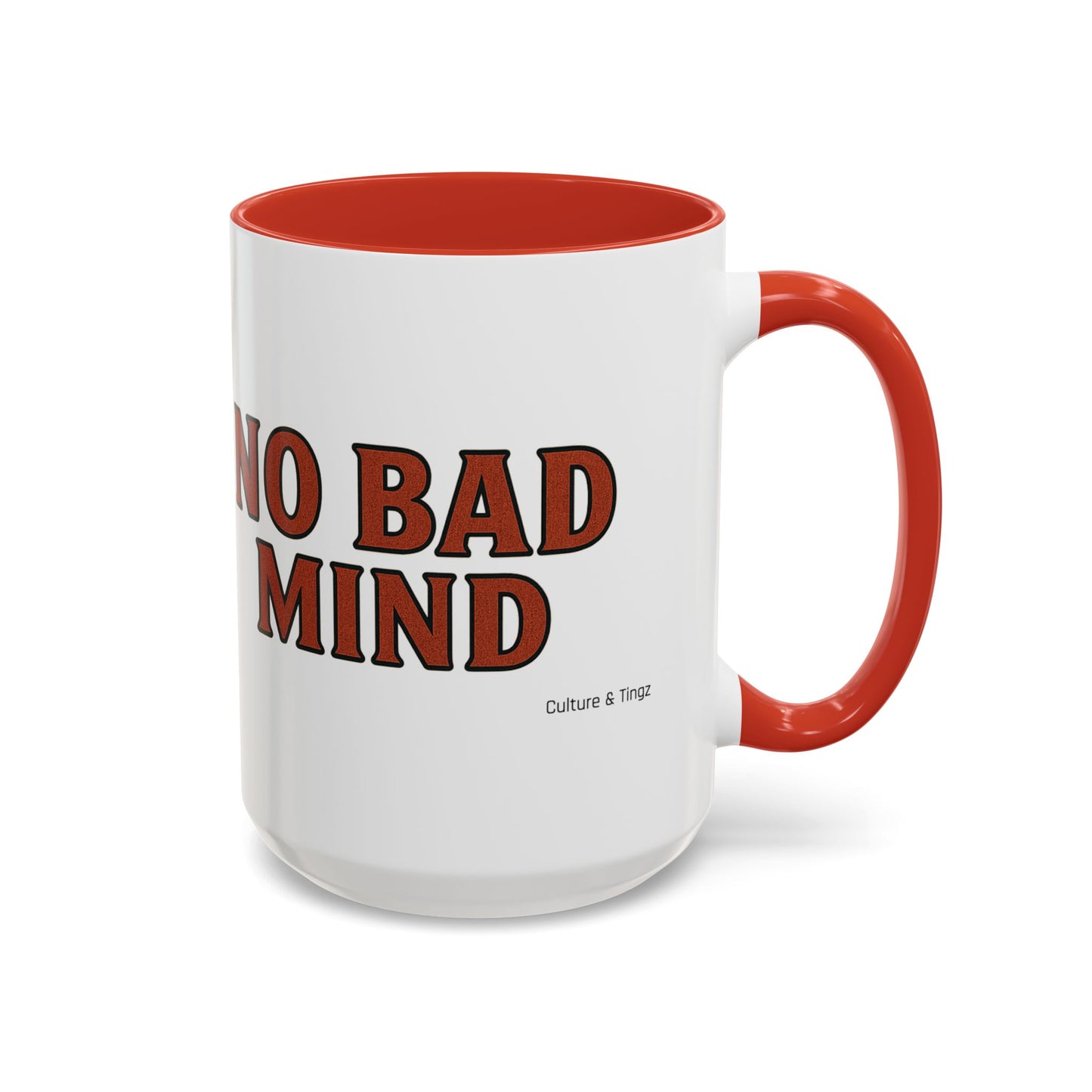 No Bad Mind Ceramic Mugs – Letterwork Edition