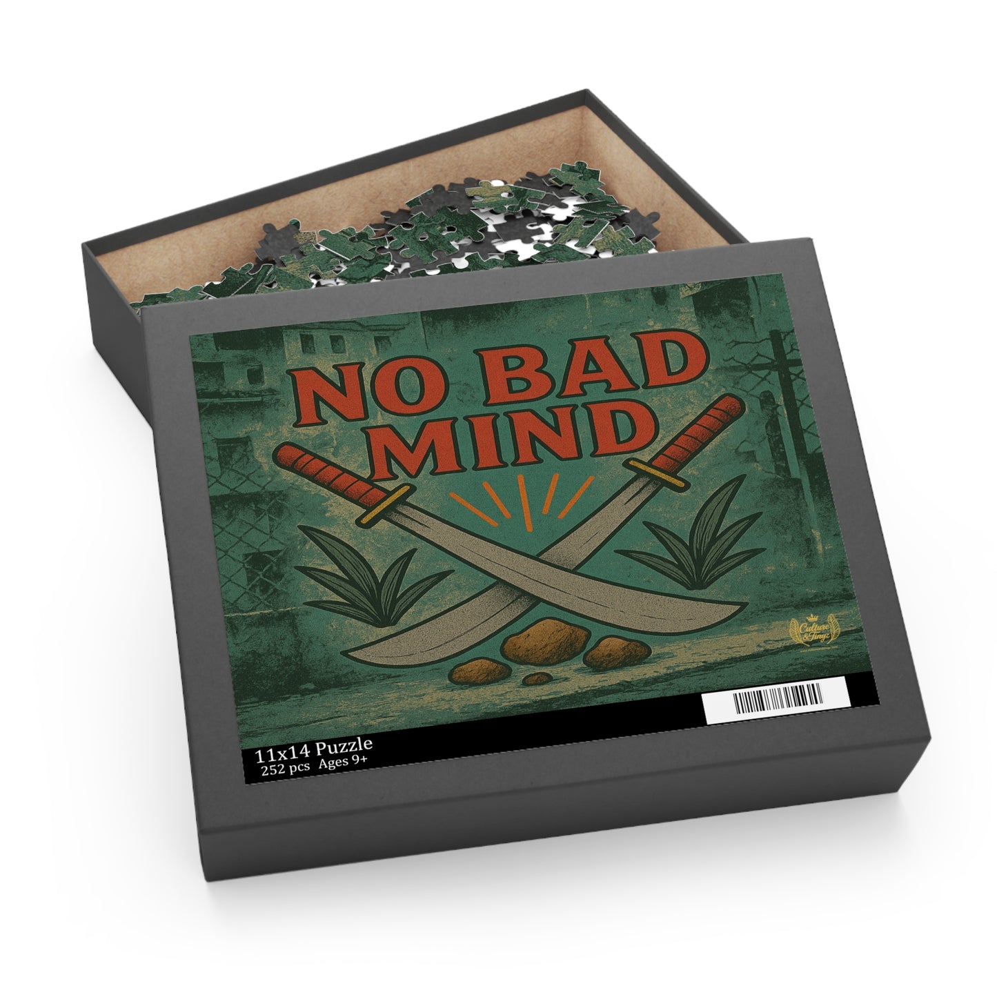 No Bad Mind Puzzle - 120,252 or 500 Pieces