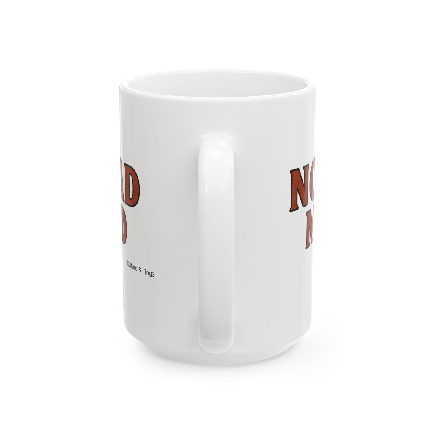 No Bad Mind Ceramic Mugs- Letterwork Collection