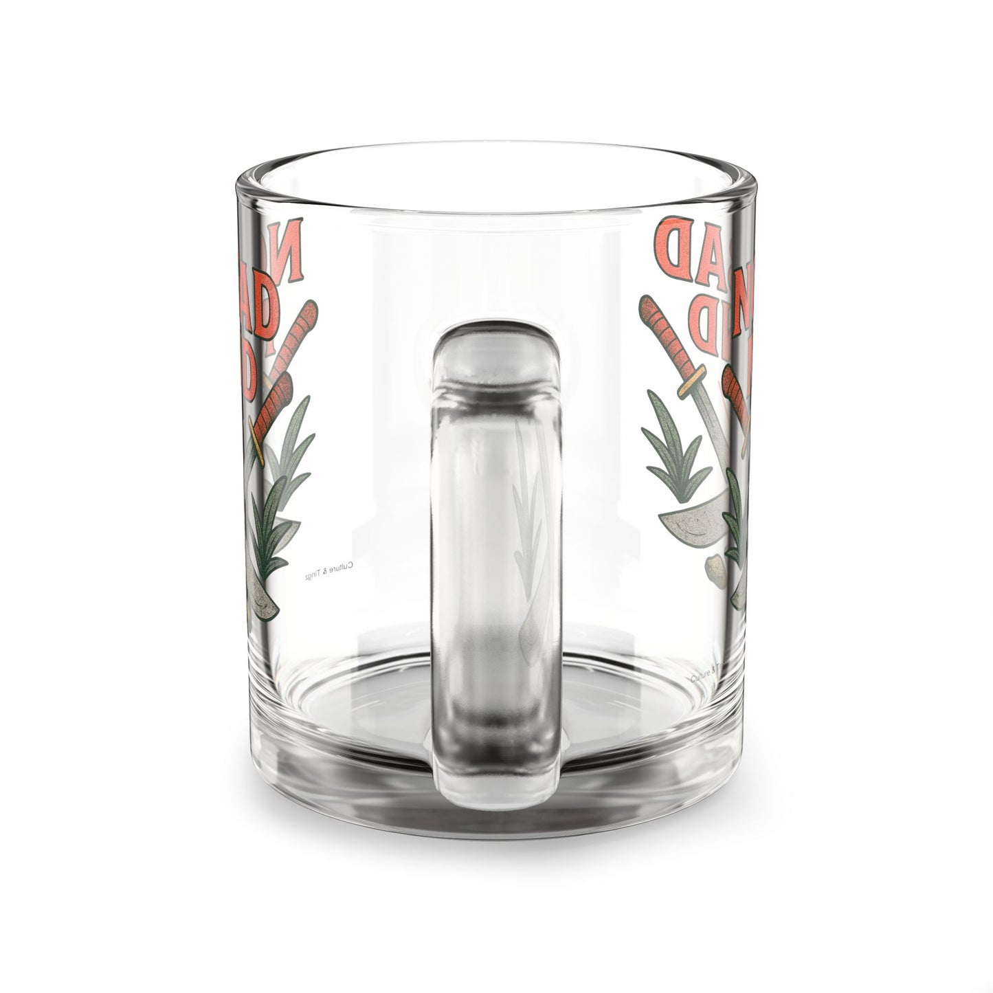 "No Bad Mind" Glass Mug