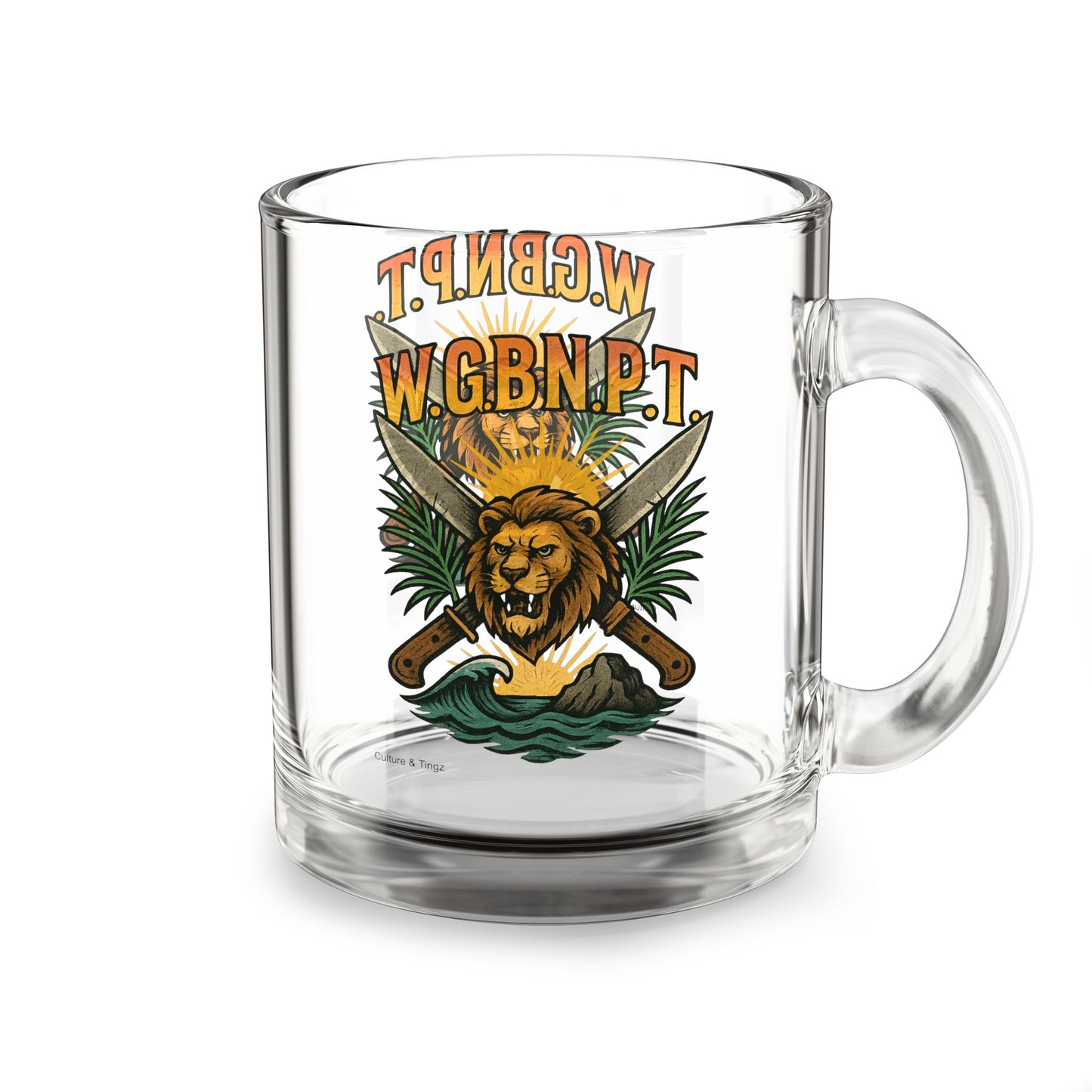 "W.G.B.N.P.T" Glass Mug