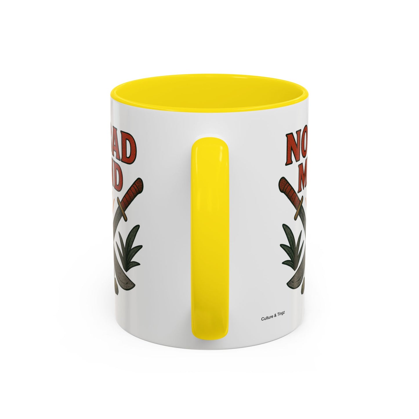 No Bad Mind - Accent Coffee Mug