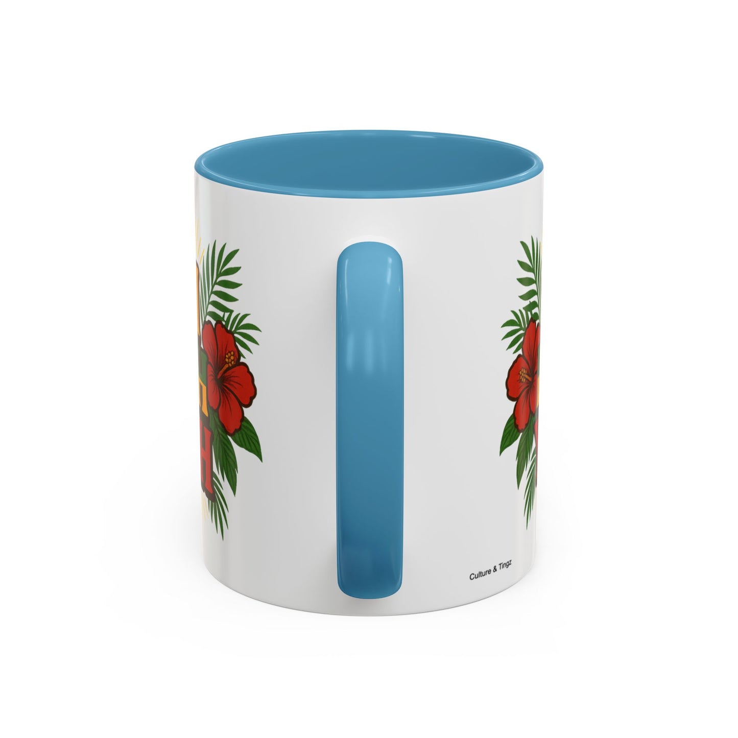 Mi Deh Yah Ceramic Mugs – Letterwork Edition