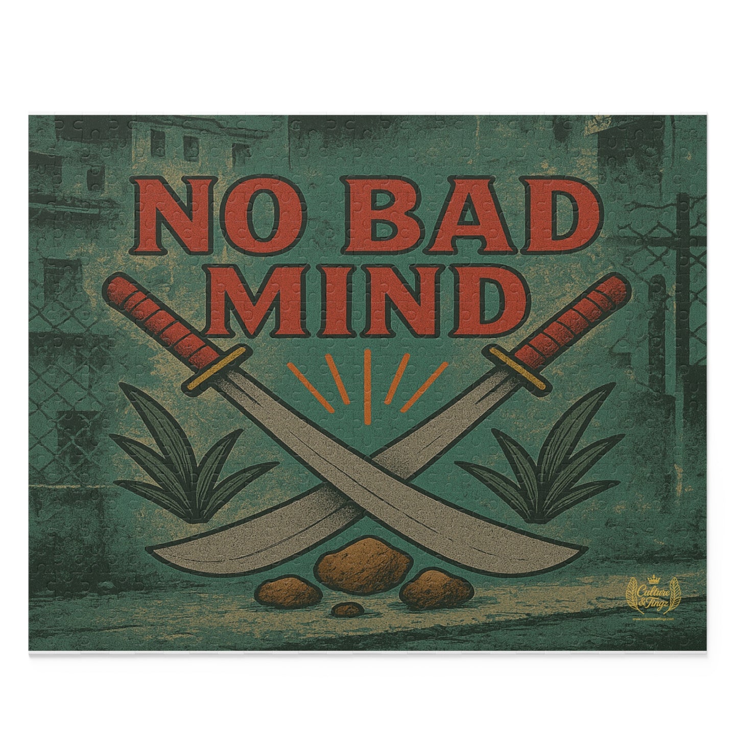 No Bad Mind Puzzle - 120,252 or 500 Pieces