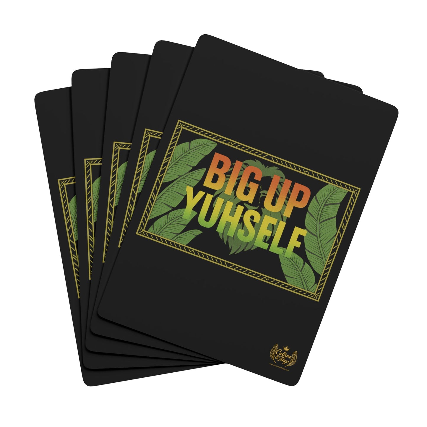 "Big Up Yuhself" Poker Cards - Complete Deck