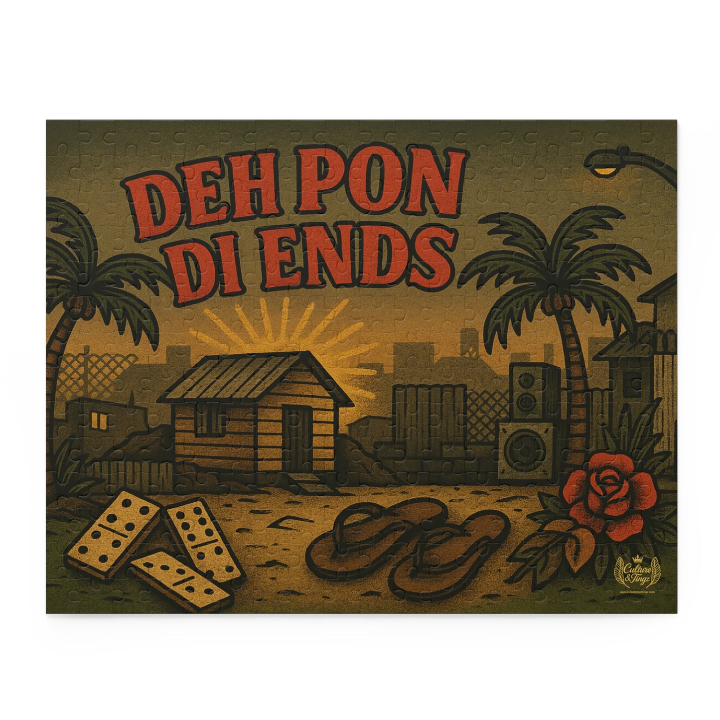 Deh Pon Di Ends Puzzle - 120,252 or 500 Pieces