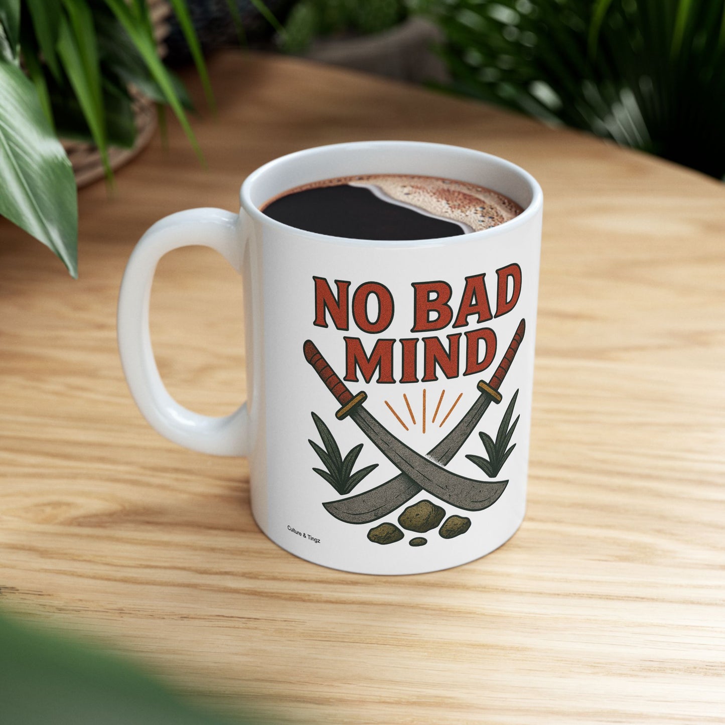 "No Bad Mind" Mug - 11 or 15 oz.
