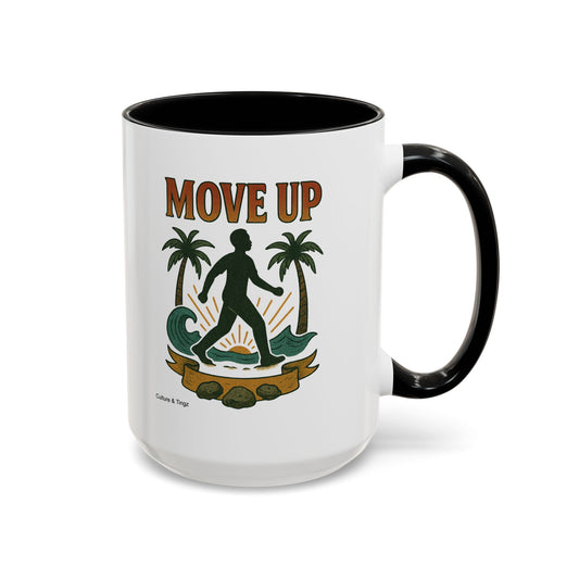 Move Up - Accent Coffee Mug