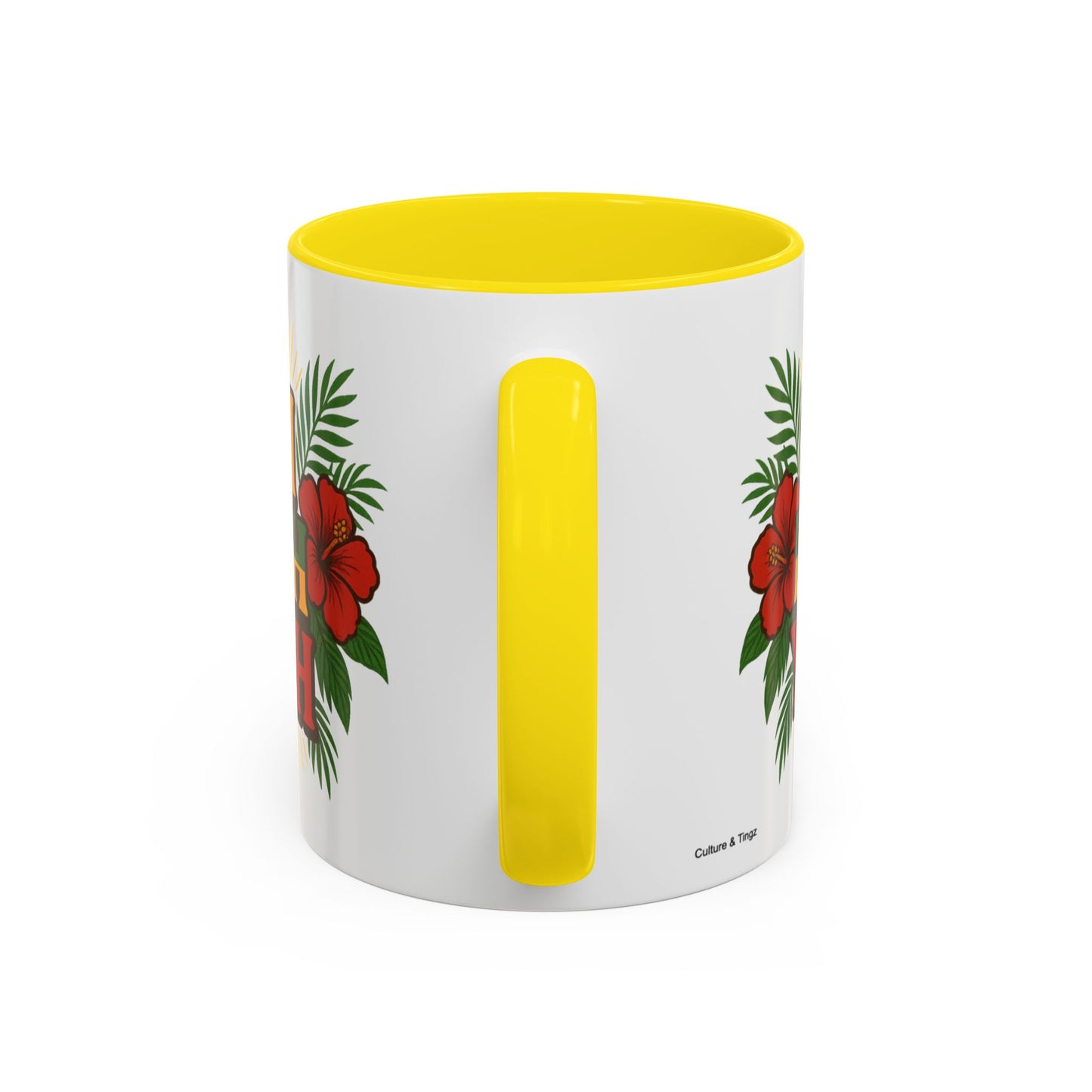 Mi Deh Yah Ceramic Mugs – Letterwork Edition