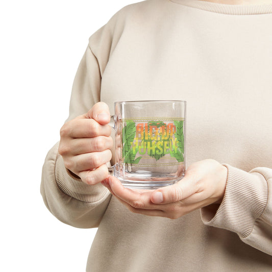 Big Up Yuhself Glass Mug