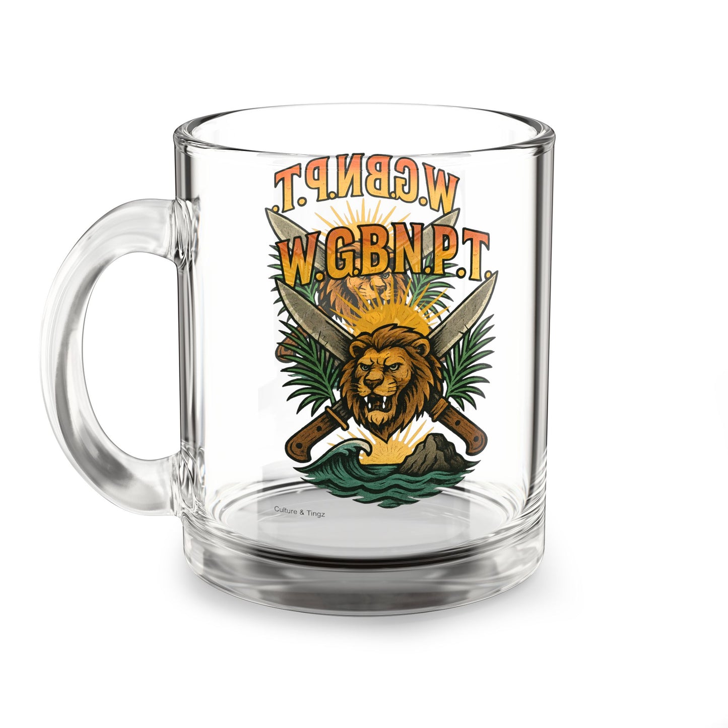 "W.G.B.N.P.T" Glass Mug