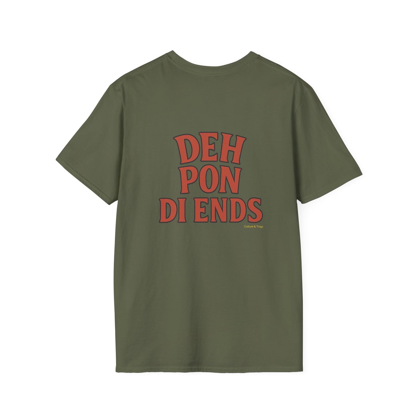 Deh Pon Di Ends -  Unisex Short Sleeve Tee