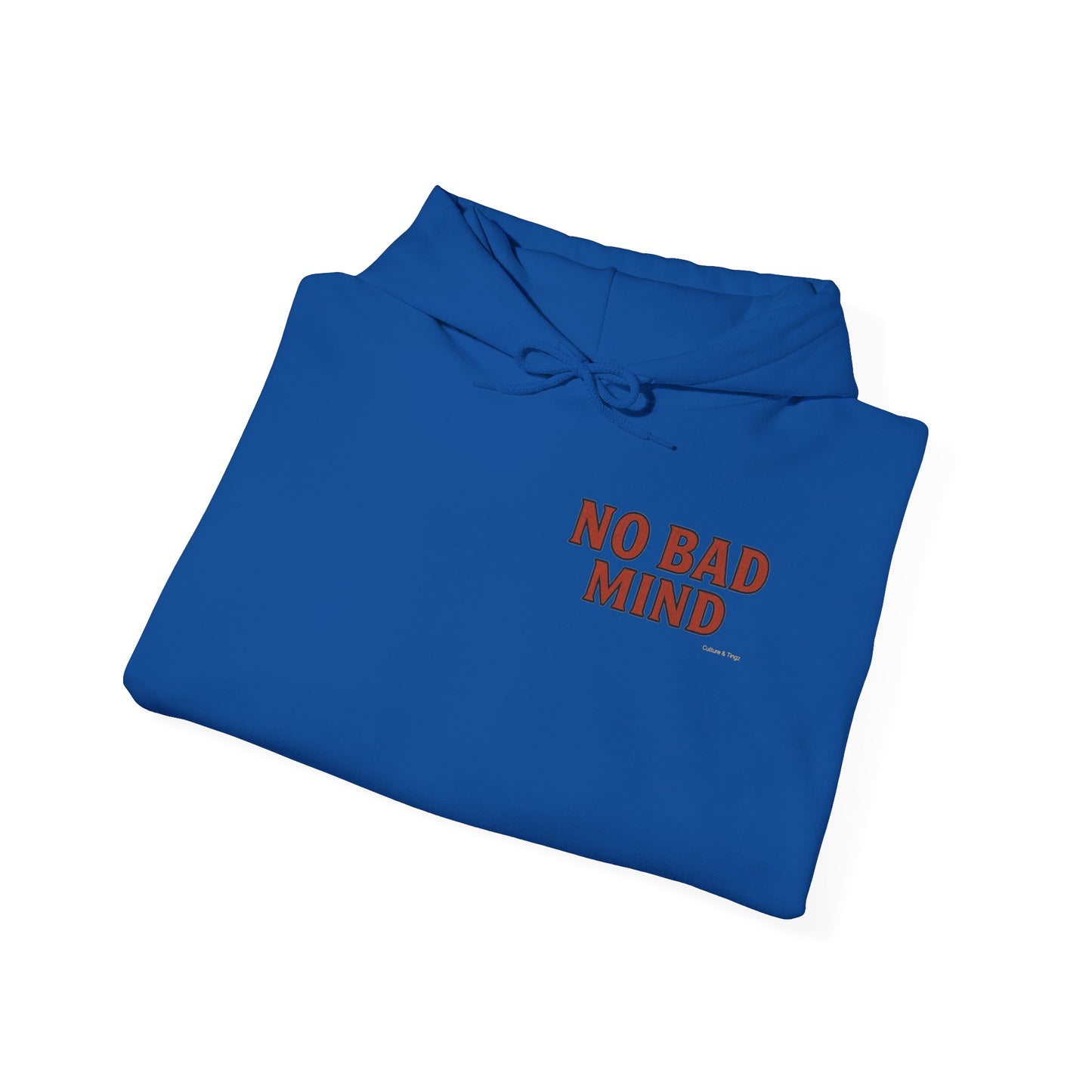 No Bad Mind - Unisex Hoodie (Letterwork front, Artwork Back)
