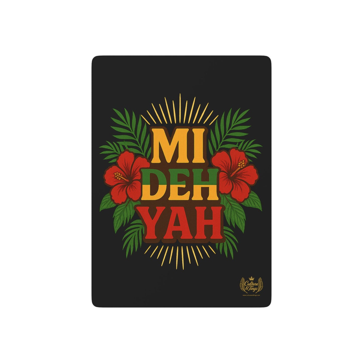 Mi Deh Yah Poker Cards - Complete Deck