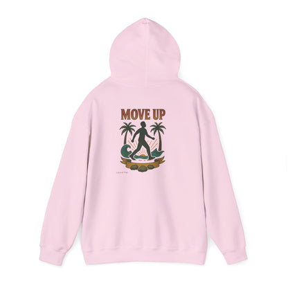 Move Up - Unisex Hoodie (Letterwork front, Artwork Back)