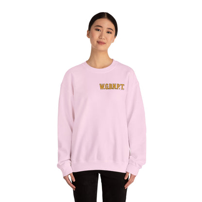 W.G.B.N.P.T. - Unisex Crewneck Sweater (Letterwork Front, Full Artwork Back)
