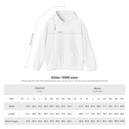 Big Up Yuhself - Unisex Hoodie (Letterwork front, Artwork Back)