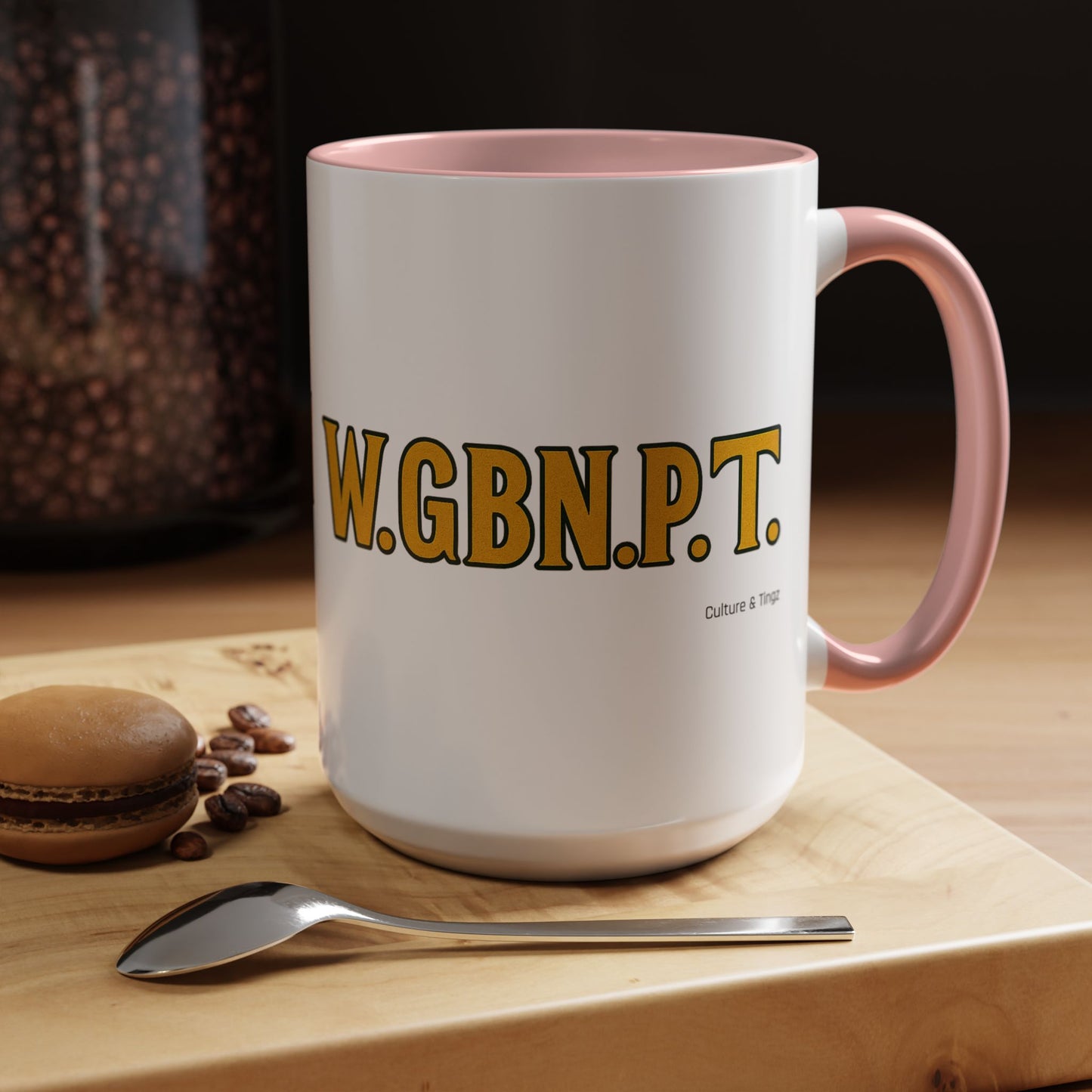 W.G.B.N.P.T. Ceramic Mugs  – Letterwork Edition