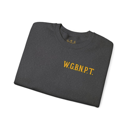 W.G.B.N.P.T. - Unisex Crewneck Sweater (Letterwork Front, Full Artwork Back)