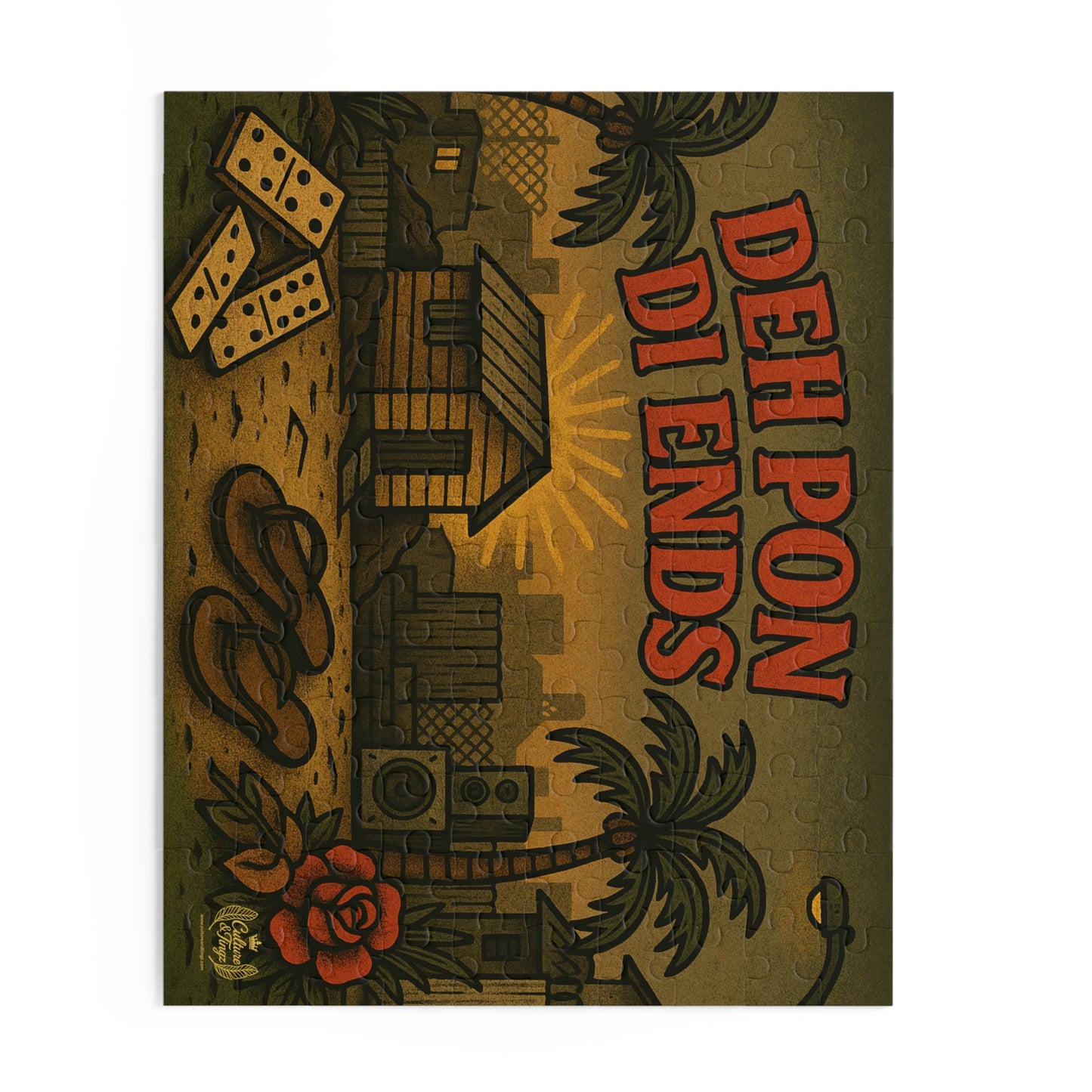 Deh Pon Di Ends Puzzle -  120,252 or 500 Pieces