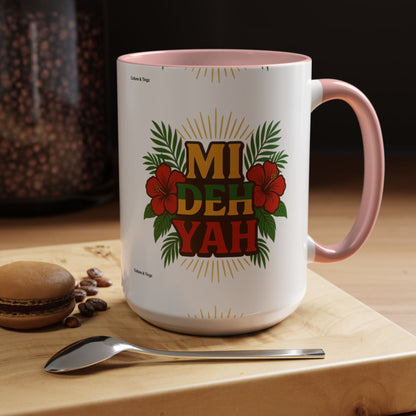 Mi Deh Yah Ceramic Mugs  – Artwork Edition