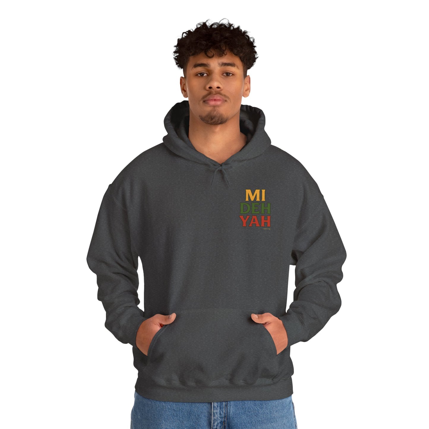 Mi Deh Yah - Unisex Hoodie (Letterwork edition)