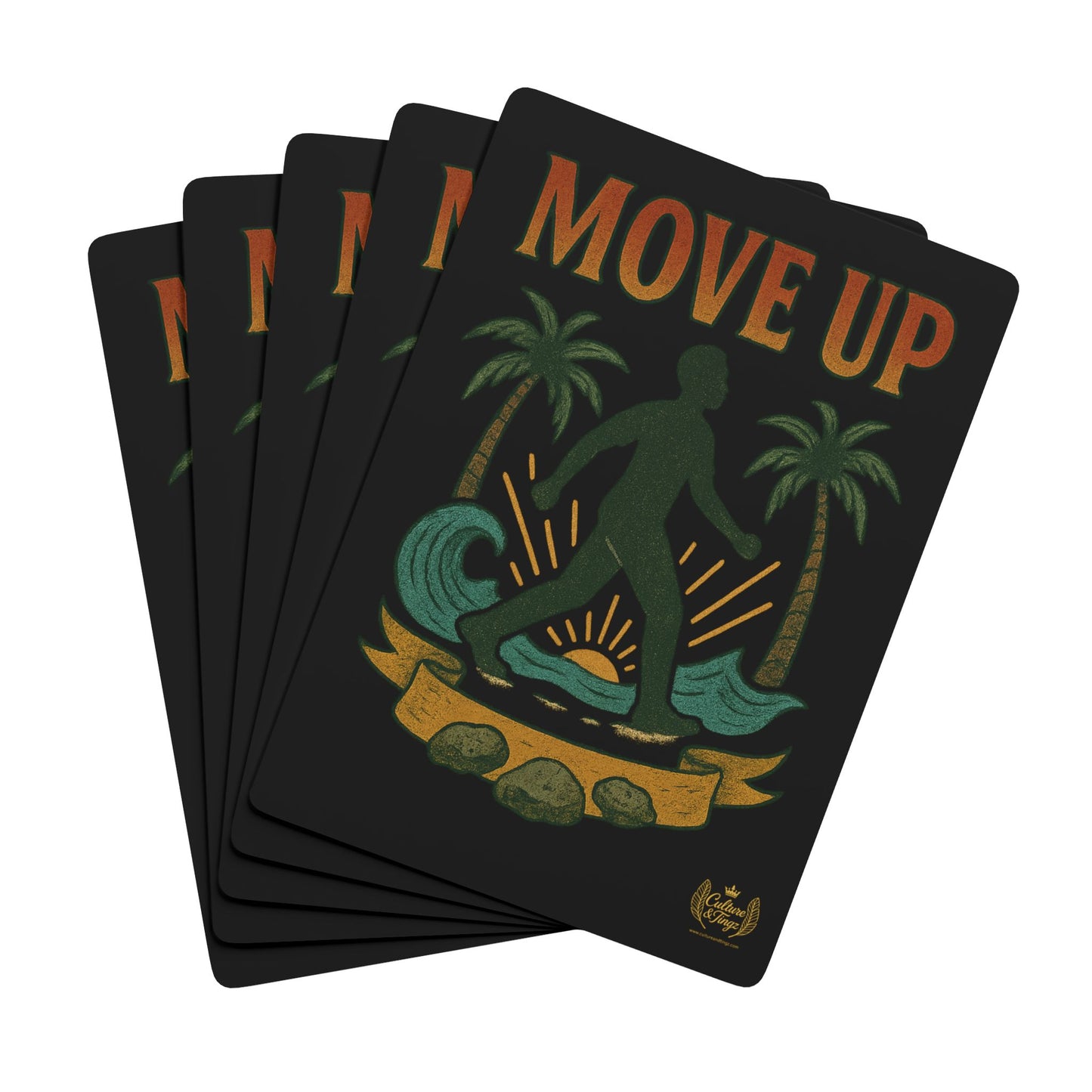 "Move Up" Poker Cards - Complete Deck