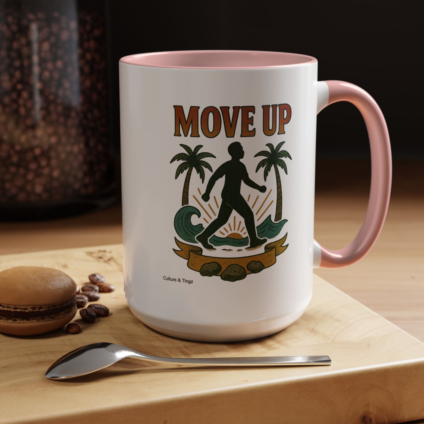 Move Up - Accent Coffee Mug