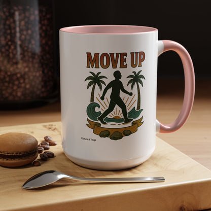 Move Up - Accent Coffee Mug