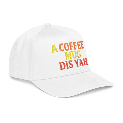 A Coffee Mug Dis Yah - Mid Profile Baseball Cap