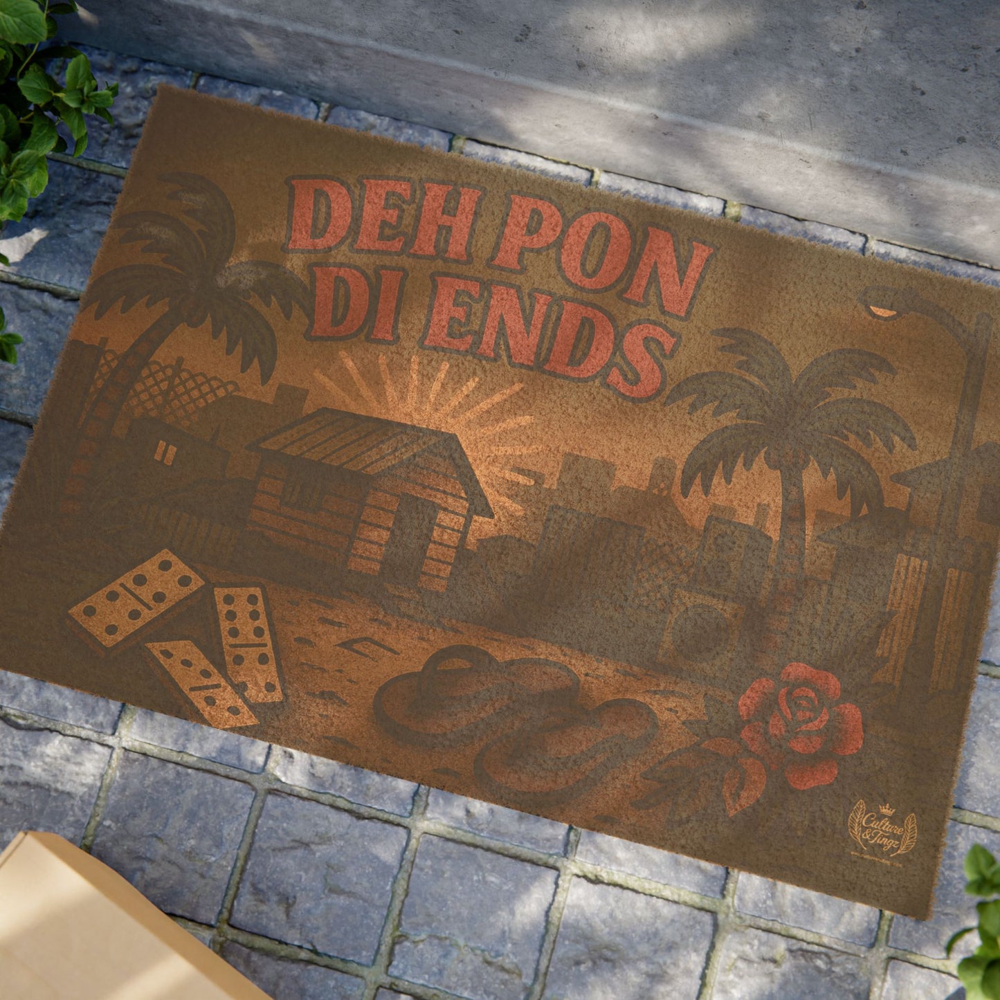 Deh Pon Di Ends - Doormat