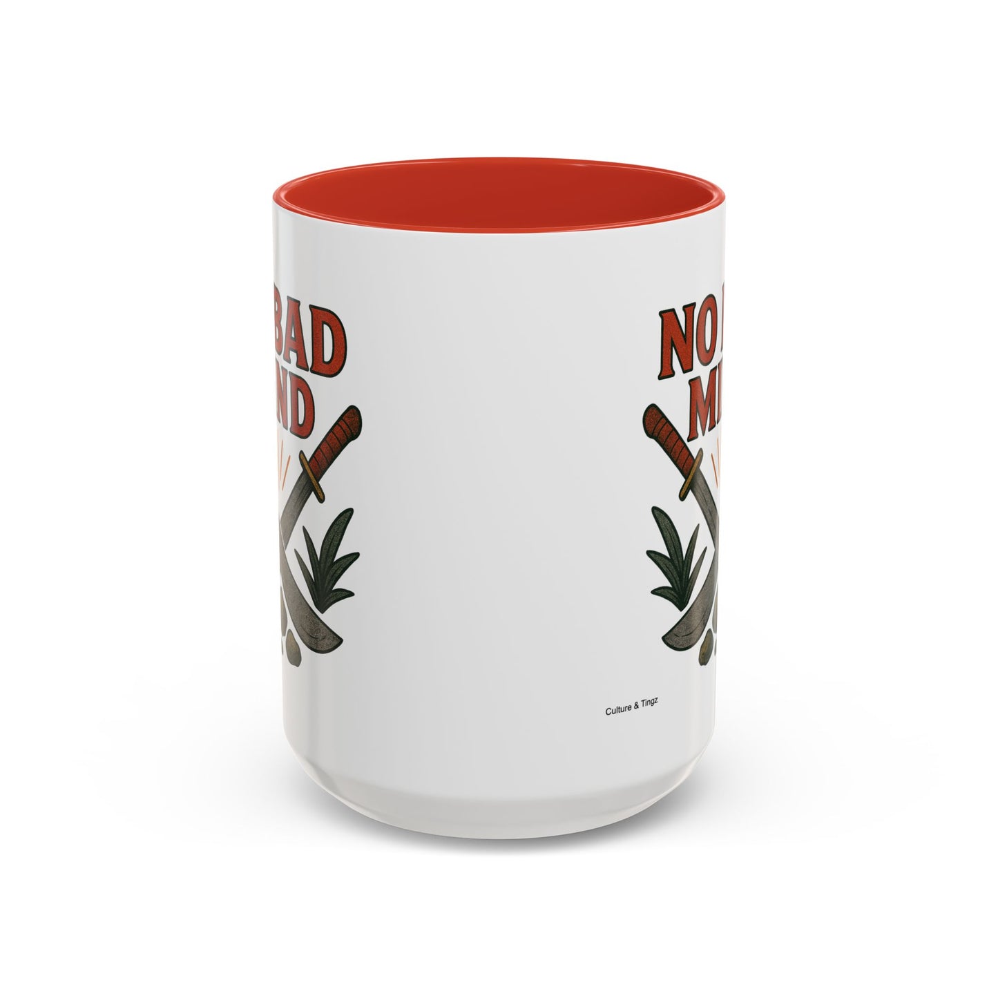 No Bad Mind - Accent Coffee Mug