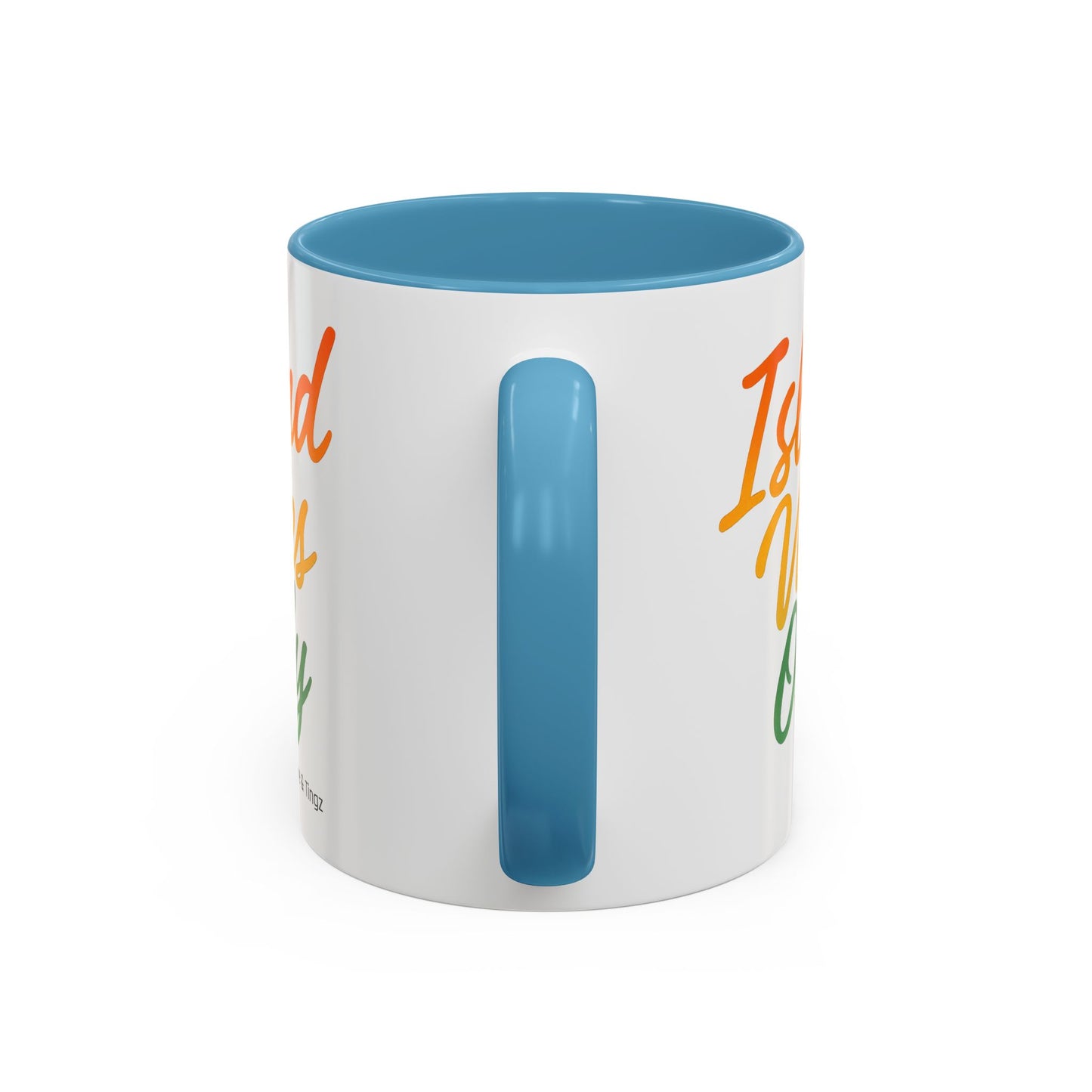 Island Vibes Only Ceramic Mugs  – Letterwork Edition