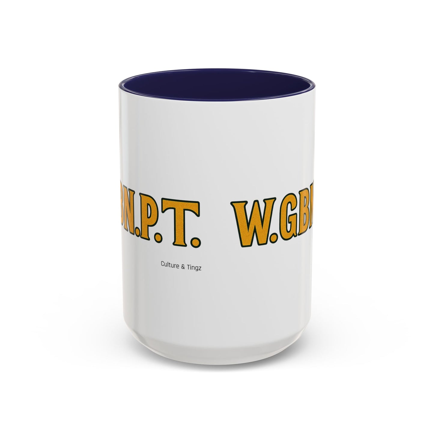 W.G.B.N.P.T. Ceramic Mugs  – Letterwork Edition