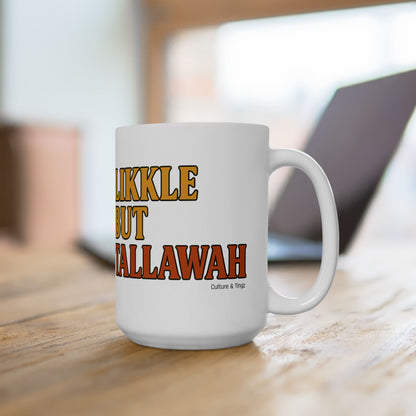 Likkle but Tallawah Ceramic Mugs- Letterwork Collection