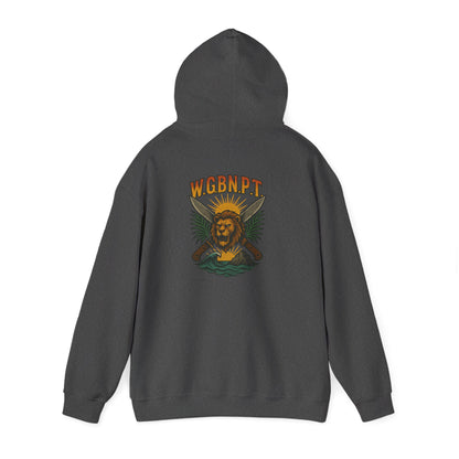 W.G.B.N.P.T. - Unisex Hoodie (Letterwork front, Artwork Back)