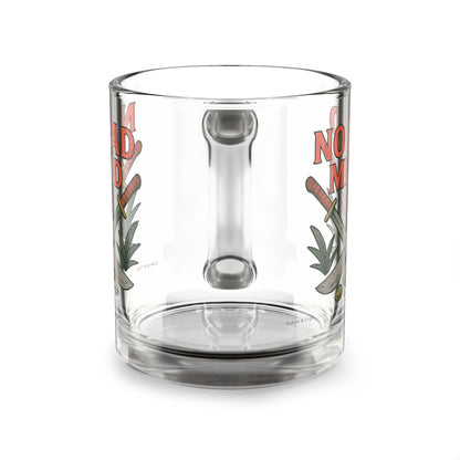 No Bad Mind Glass Mug