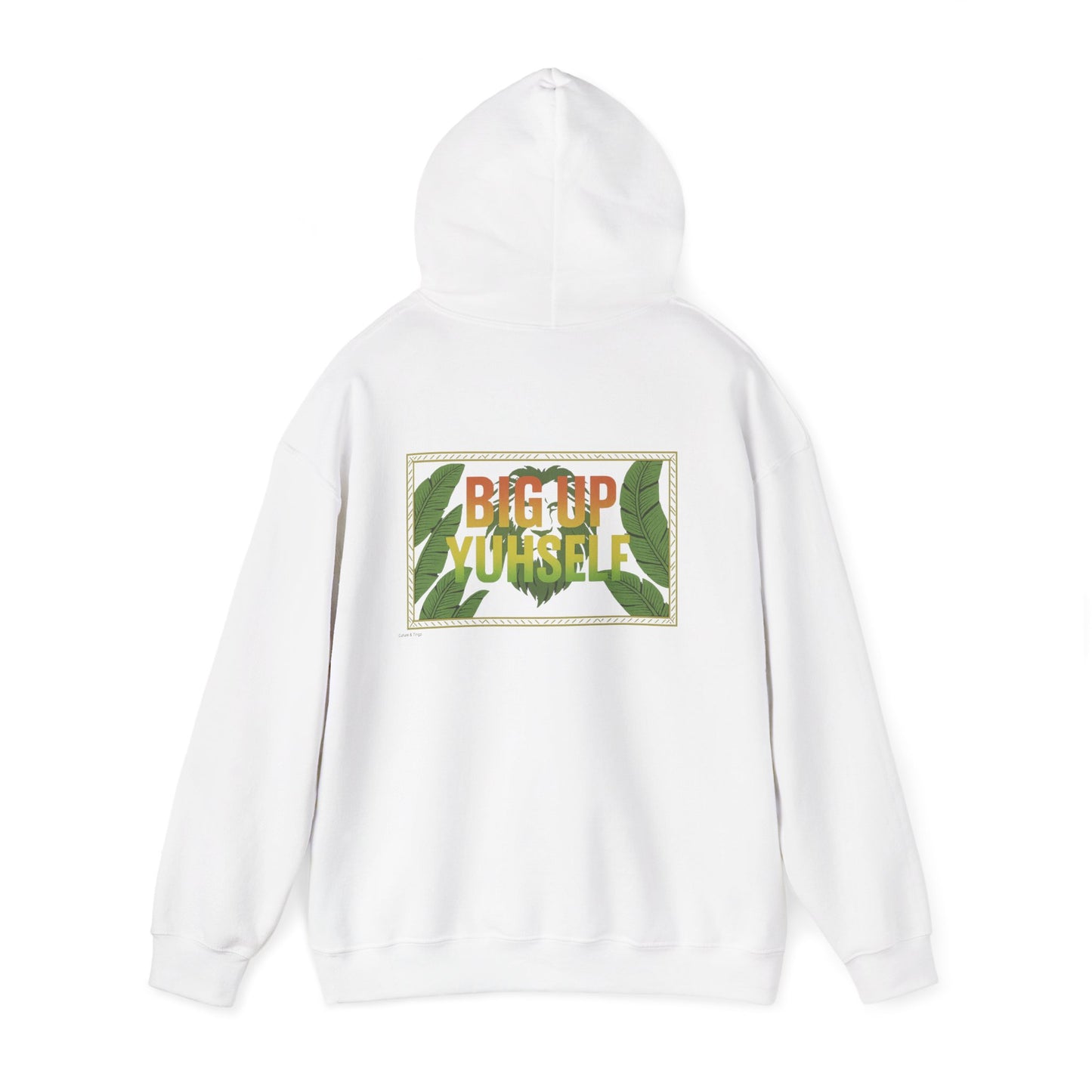 Big Up Yuhself - Unisex Hoodie (Letterwork edition)