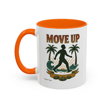Move Up - Accent Coffee Mug
