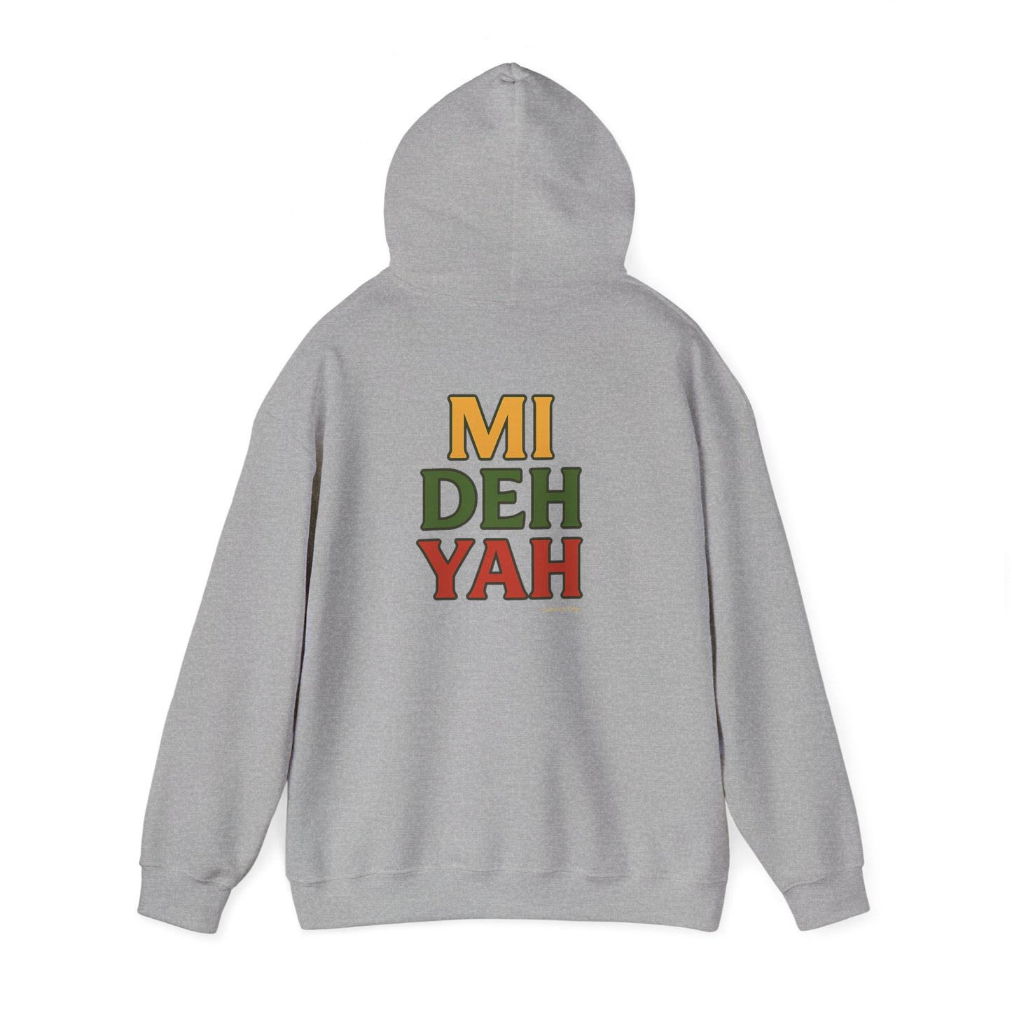Mi Deh Yah - Unisex Hoodie (Letterwork edition)