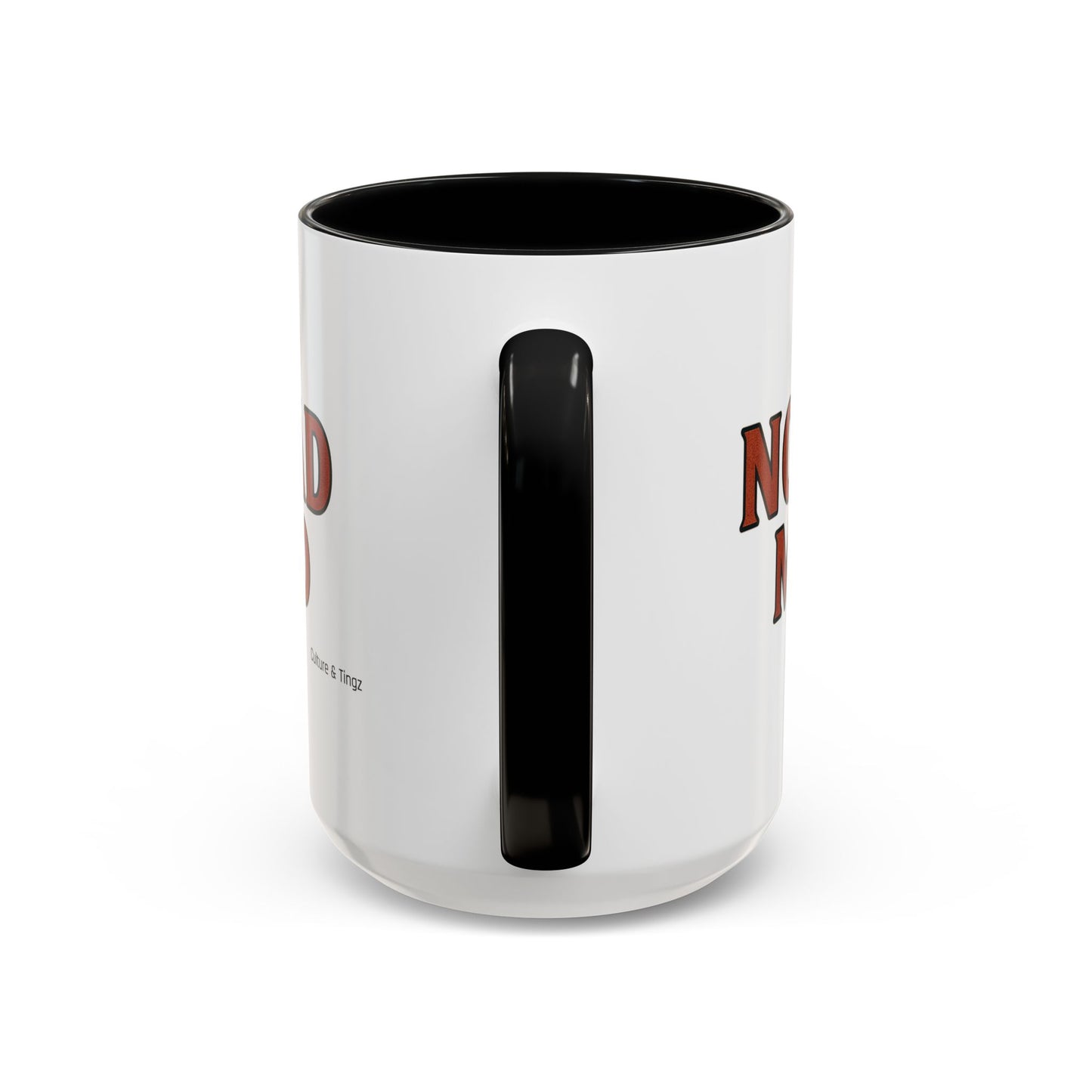 No Bad Mind Ceramic Mugs  – Letterwork Edition