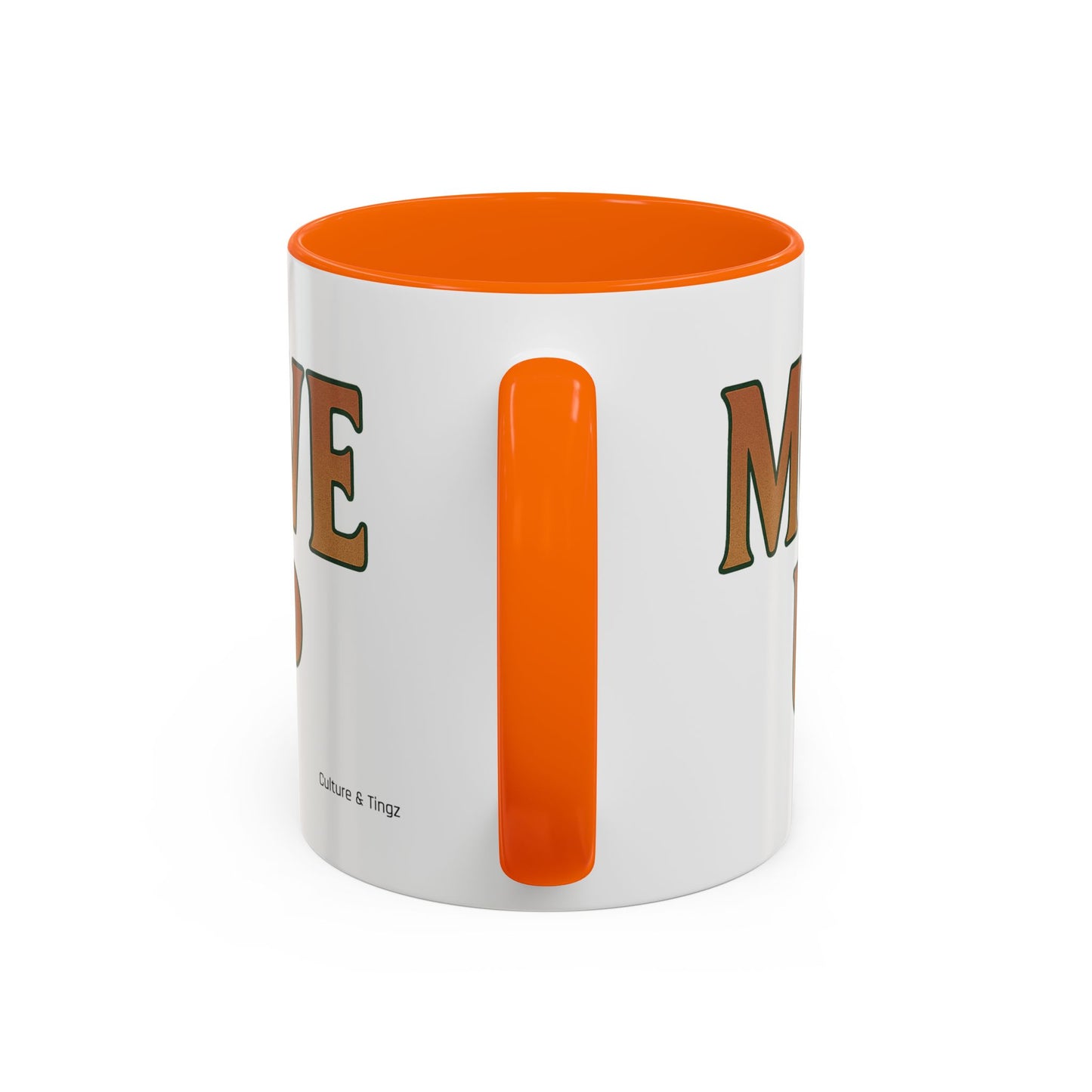 Move Up Ceramic Mugs  – Letterwork Edition