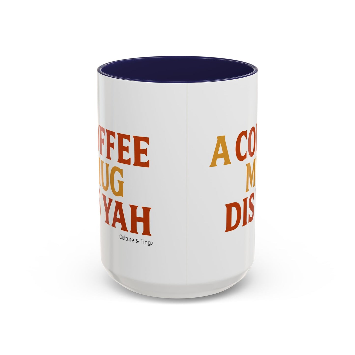 "A Coffee Mug Dis Yah" – Letterwork Edition