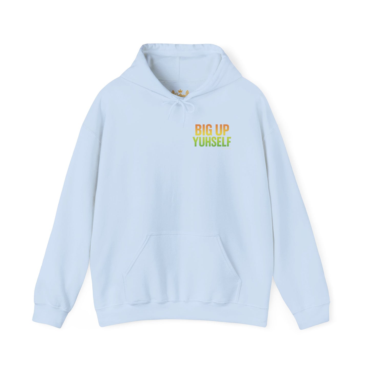 Big Up Yuhself - Unisex Hoodie (Letterwork edition)