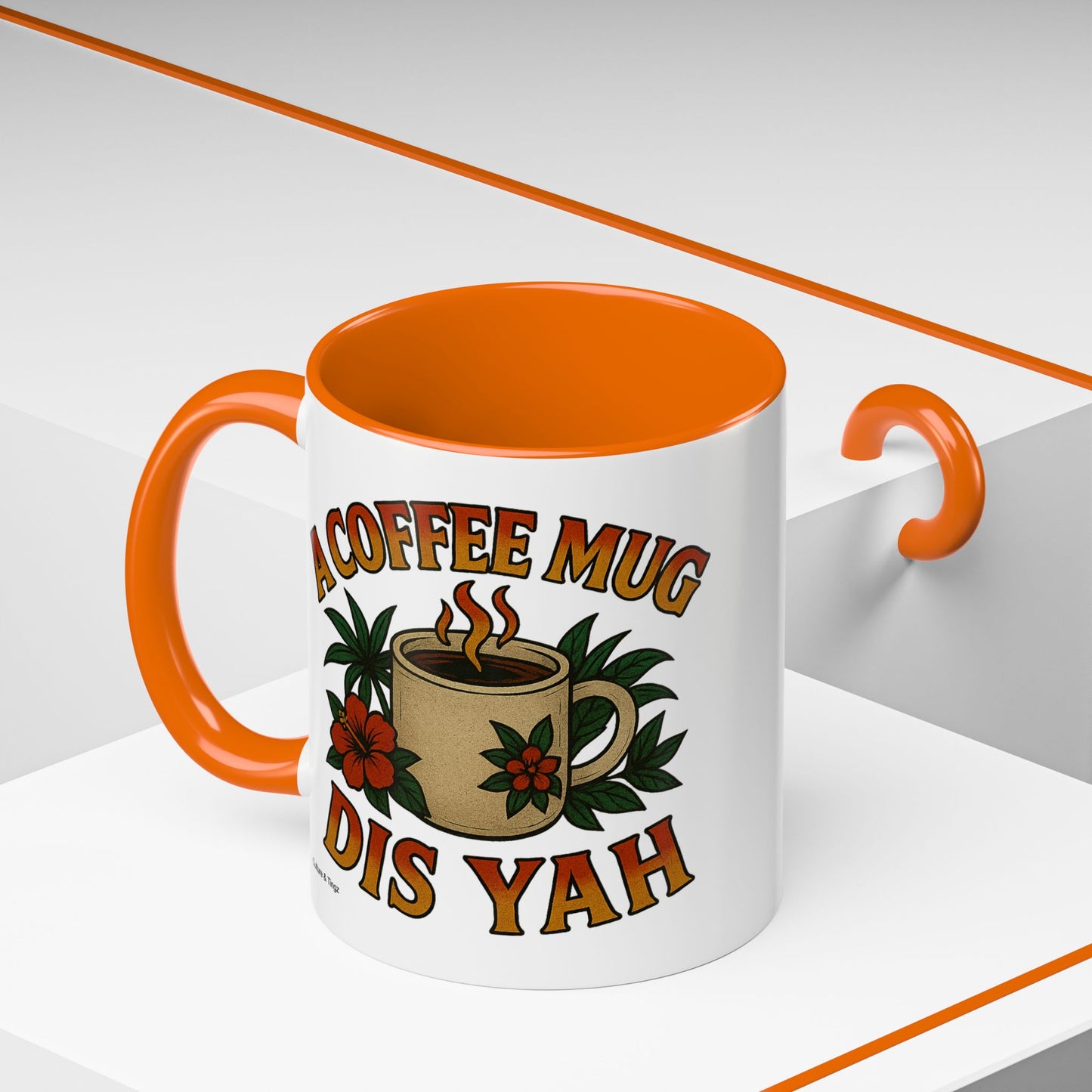 A Coffee Mug Dis Yah - Accent Coffee Mug