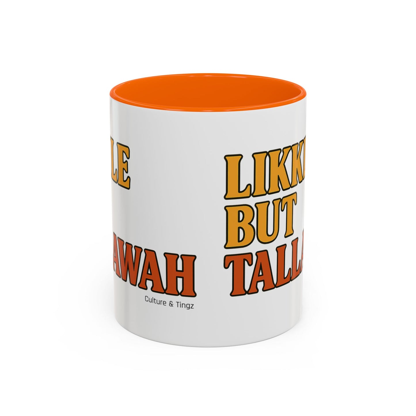 Likkle but Tallawah Ceramic Mugs  – Letterwork Edition