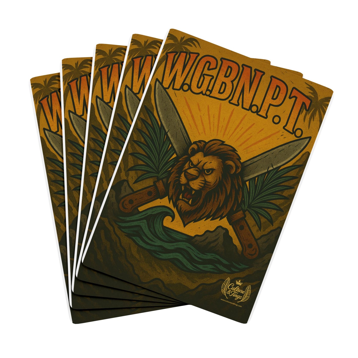 W.G.B.N.P.T Poker Cards - Complete Deck