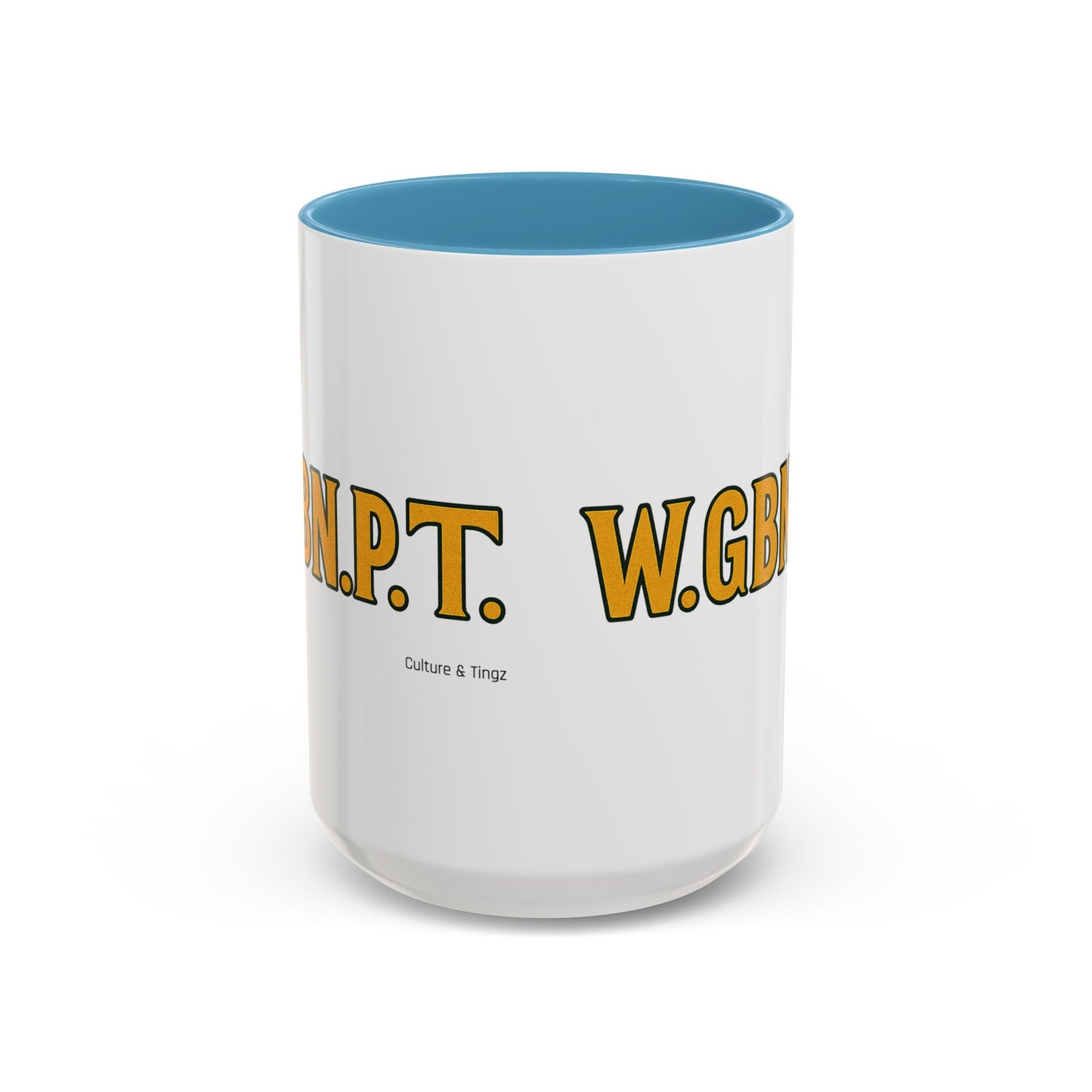 W.G.B.N.P.T. Ceramic Mugs  – Letterwork Edition