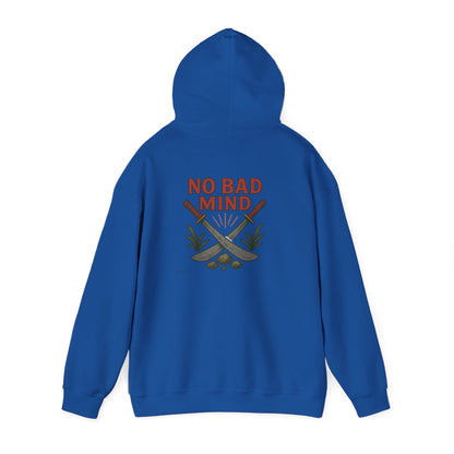 No Bad Mind - Unisex Hoodie (Letterwork front, Artwork Back)